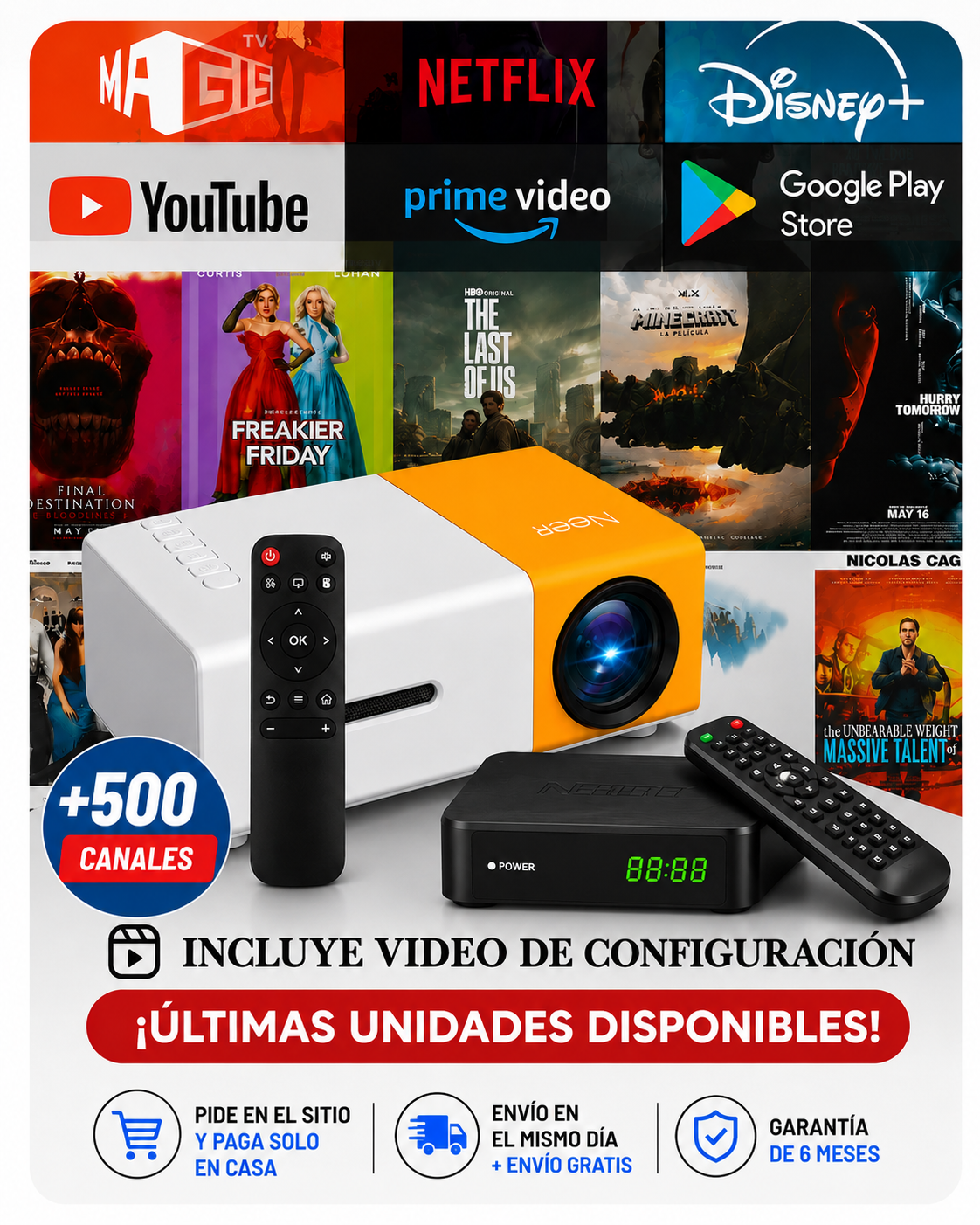 Proyector CineMax Pro™