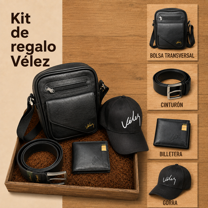VELEZ CARRIEL TAPA BONITA GORRA SET X4